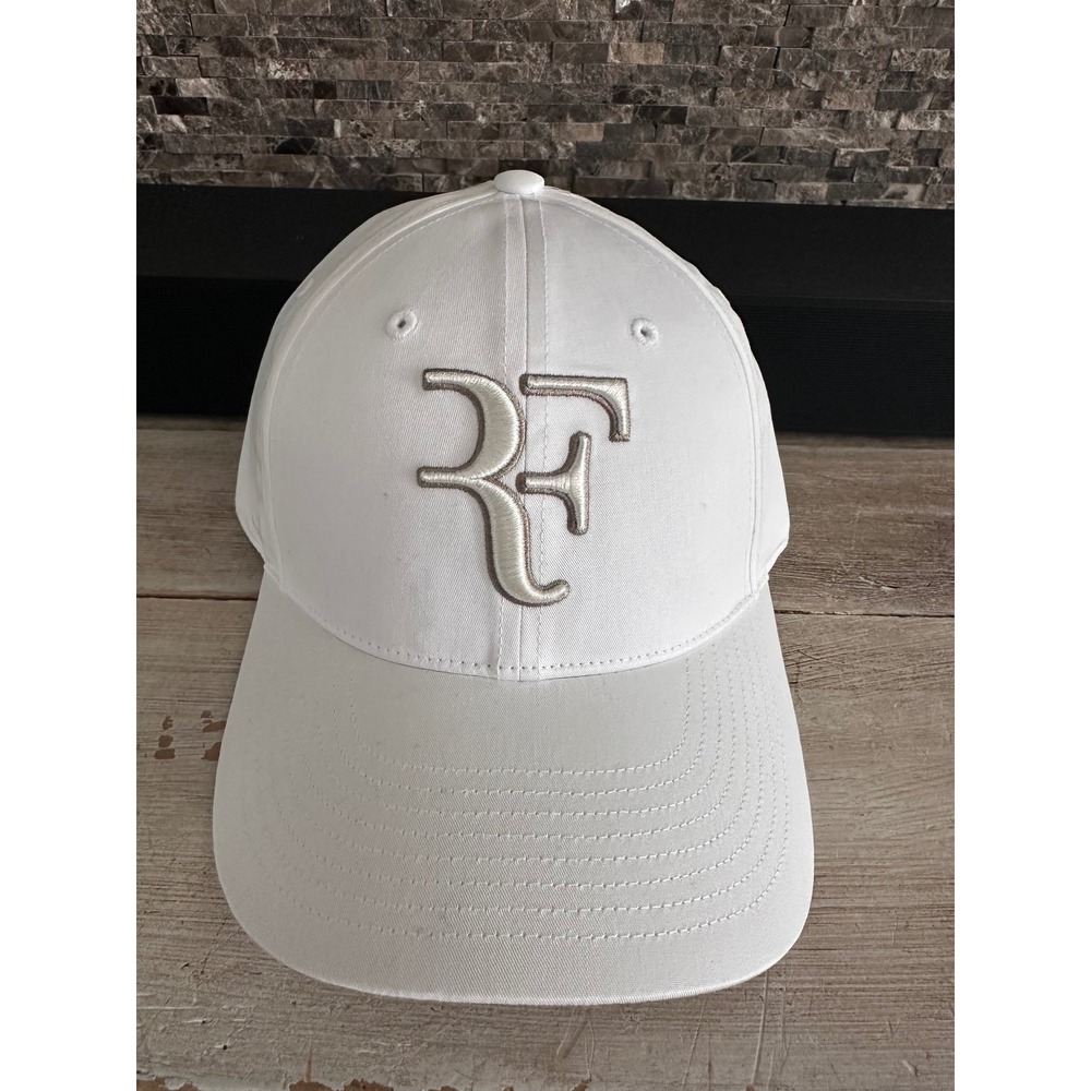 Uniqlo Roger Federer RF Cap White Tennis Hat NEW US Open Ring Ceremony Limited